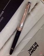 Montblanc Meisterstuck Rose Gold Clip Rollerball Pen - Mont Blanc Pens Replica at ARW